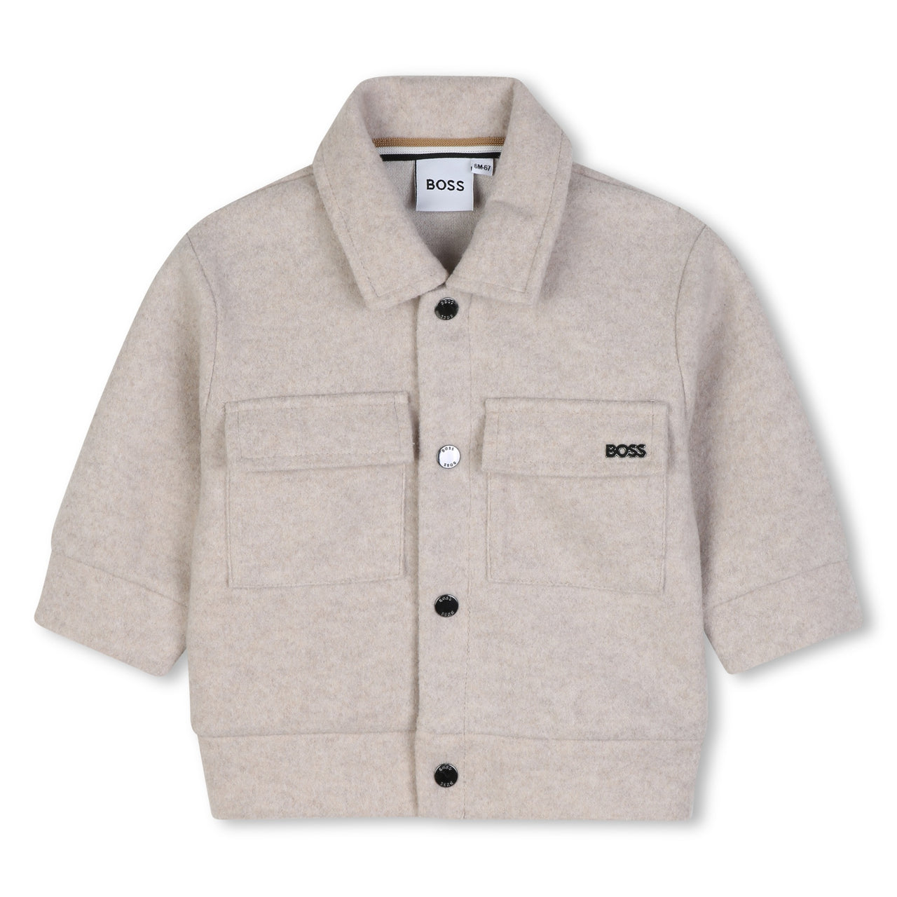 BOSS Set elegante para bebe color beige