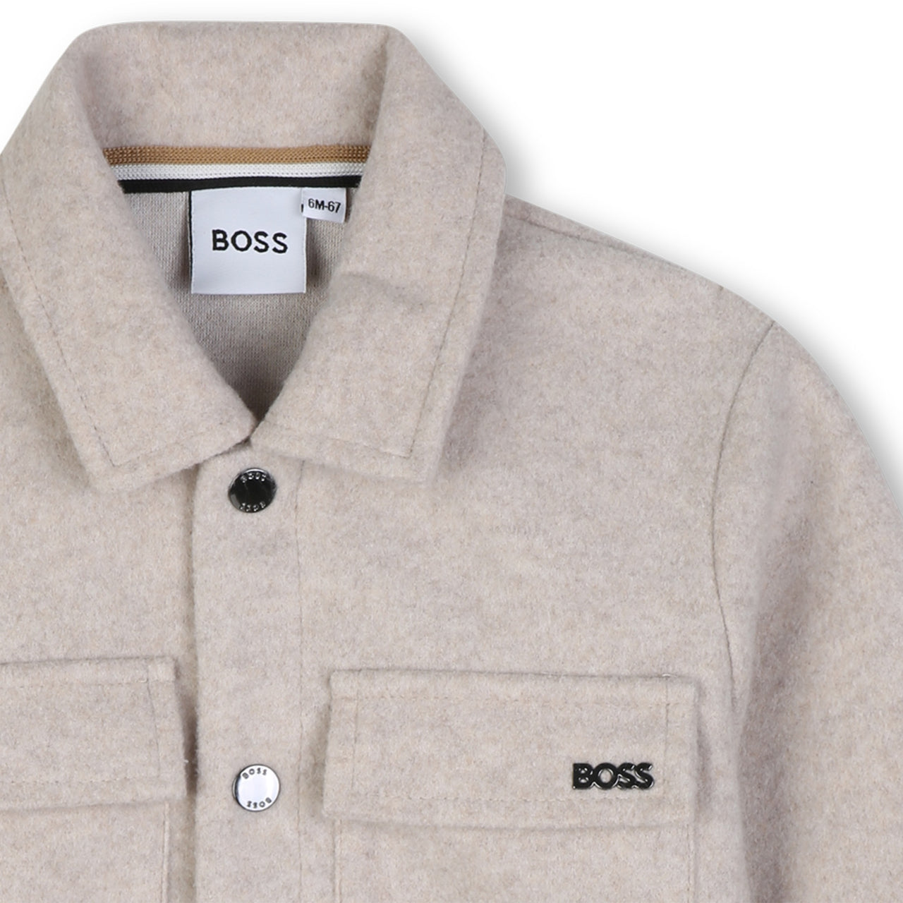 BOSS Set elegante para bebe color beige