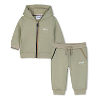 Thumbnail for BOSS Set de pants para bebe beige tibanda