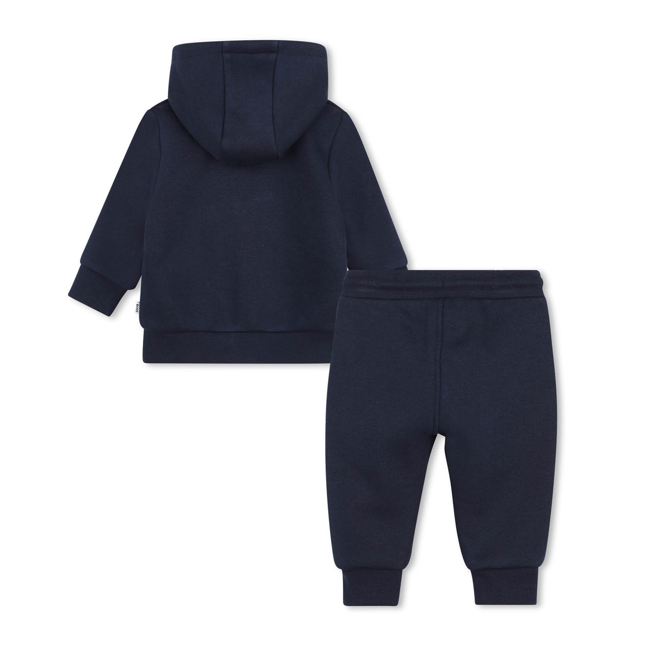 BOSS Set de pants para bebe marino new logo al tono