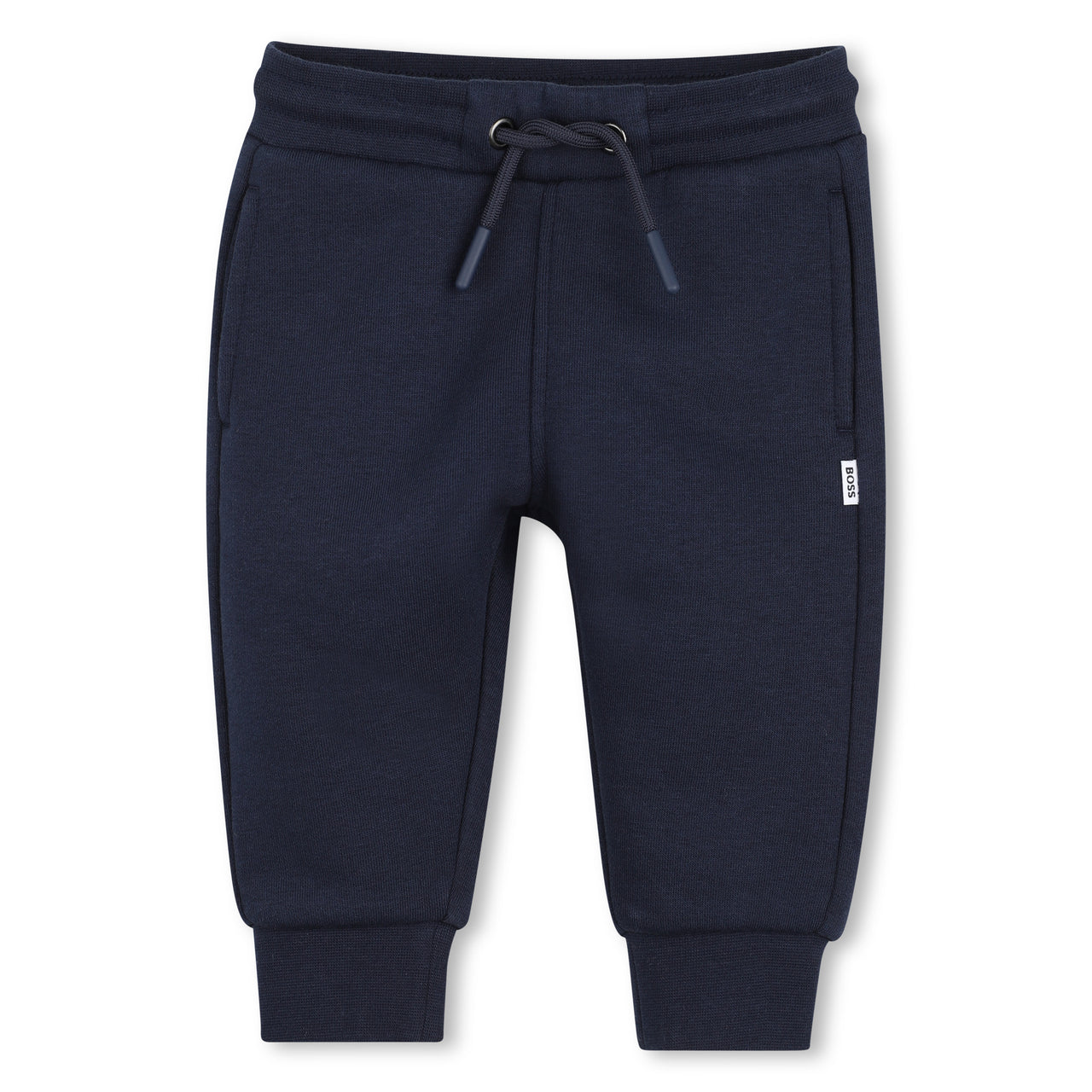 BOSS Set de pants para bebe marino new logo al tono