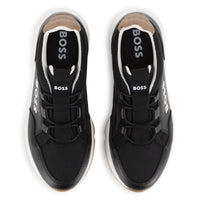 Thumbnail for BOSS Tenis para niño unisex negros triple logo