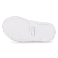Thumbnail for BOSS tenis para bebe con agujetas simuladas blanco, cierre con velcro