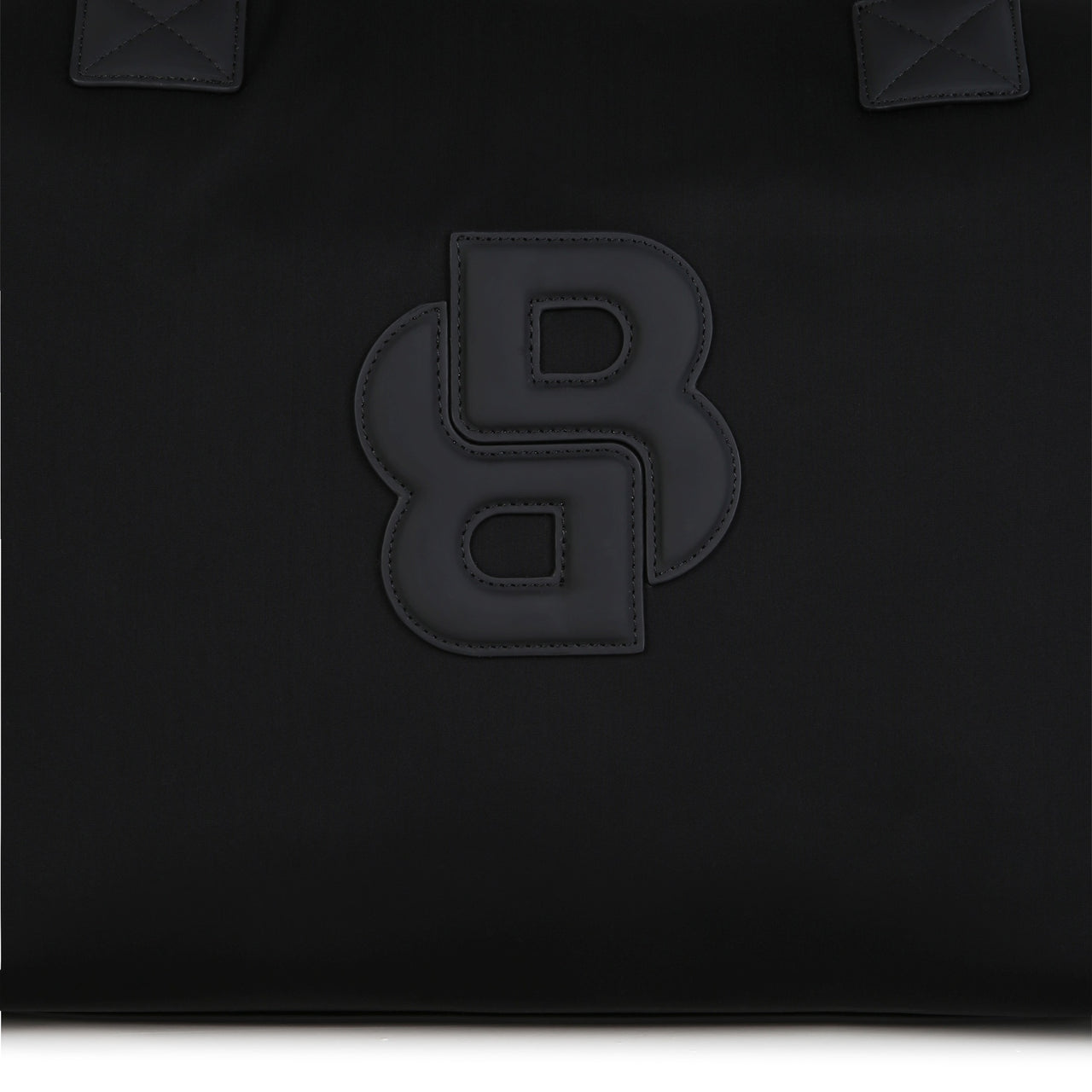 BOSS Pañalera color negro new logo al tono