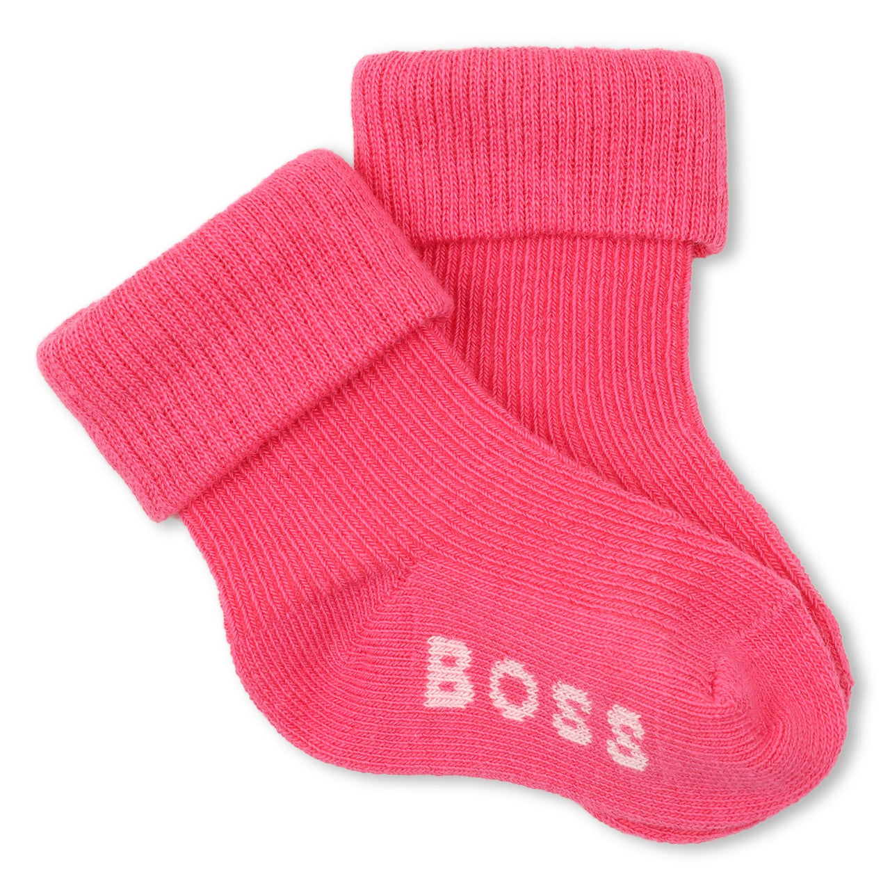 BOSS Set de 3 pares de calcetines para bebe niña en tonos rosas