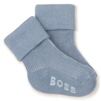 Thumbnail for BOSS Set de 3 pares de calcetines para bebe en tonos azules