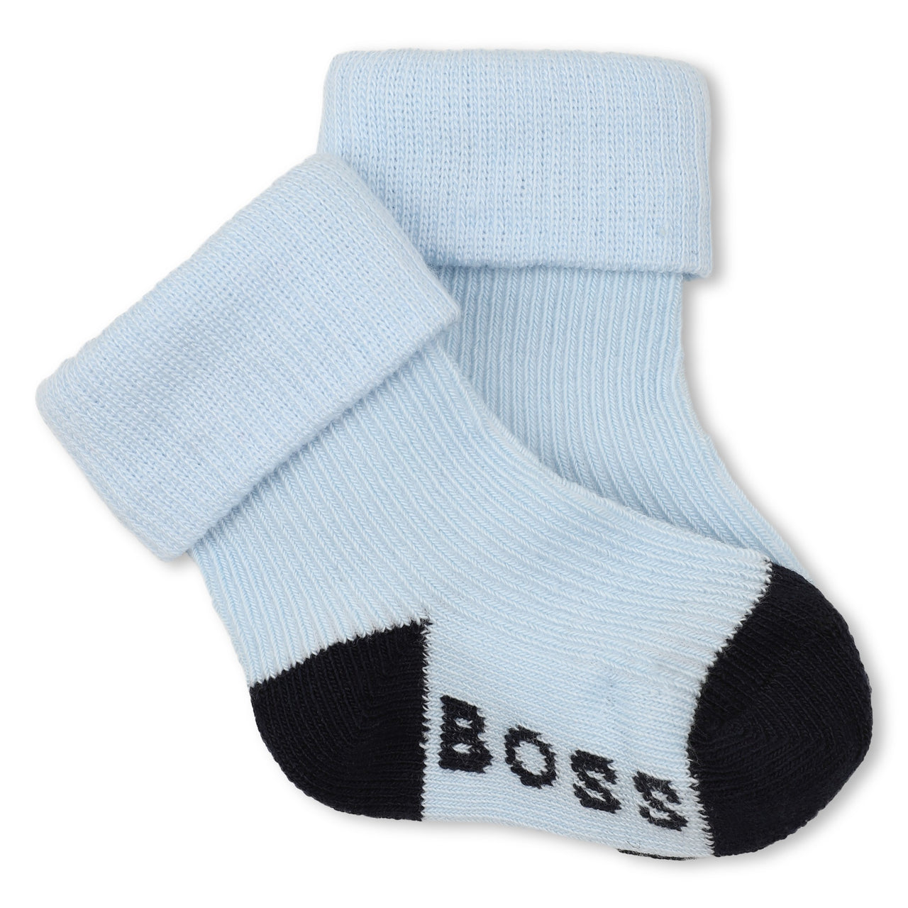 BOSS Set de 3 pares de calcetines para bebe en tonos azules