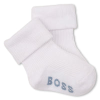 Thumbnail for BOSS Set de 3 pares de calcetines para bebe en tonos azules
