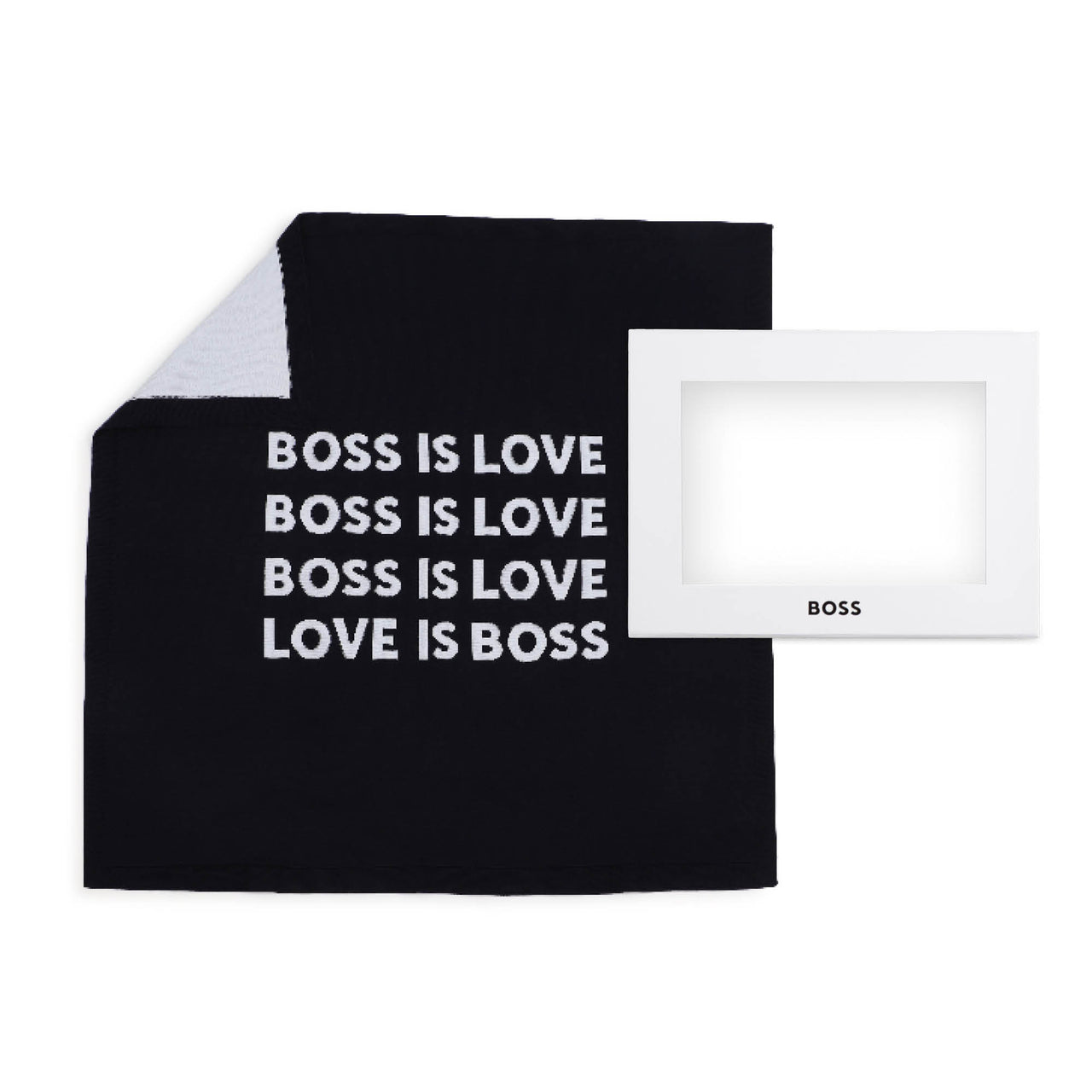 BOSS Cobija para bebe 2 vistas