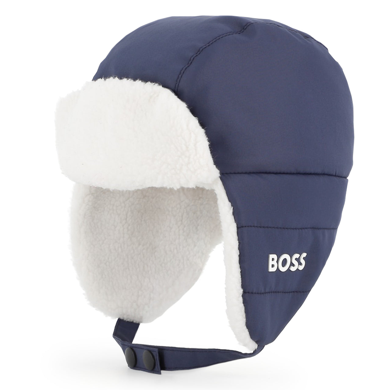 BOSS Gorro de frio para niño  marino