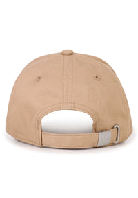 Thumbnail for BOSS Gorra para niño y teen beige tribanda al frente con logo detras