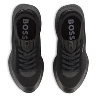Thumbnail for BOSS Tenis negros logo al tono