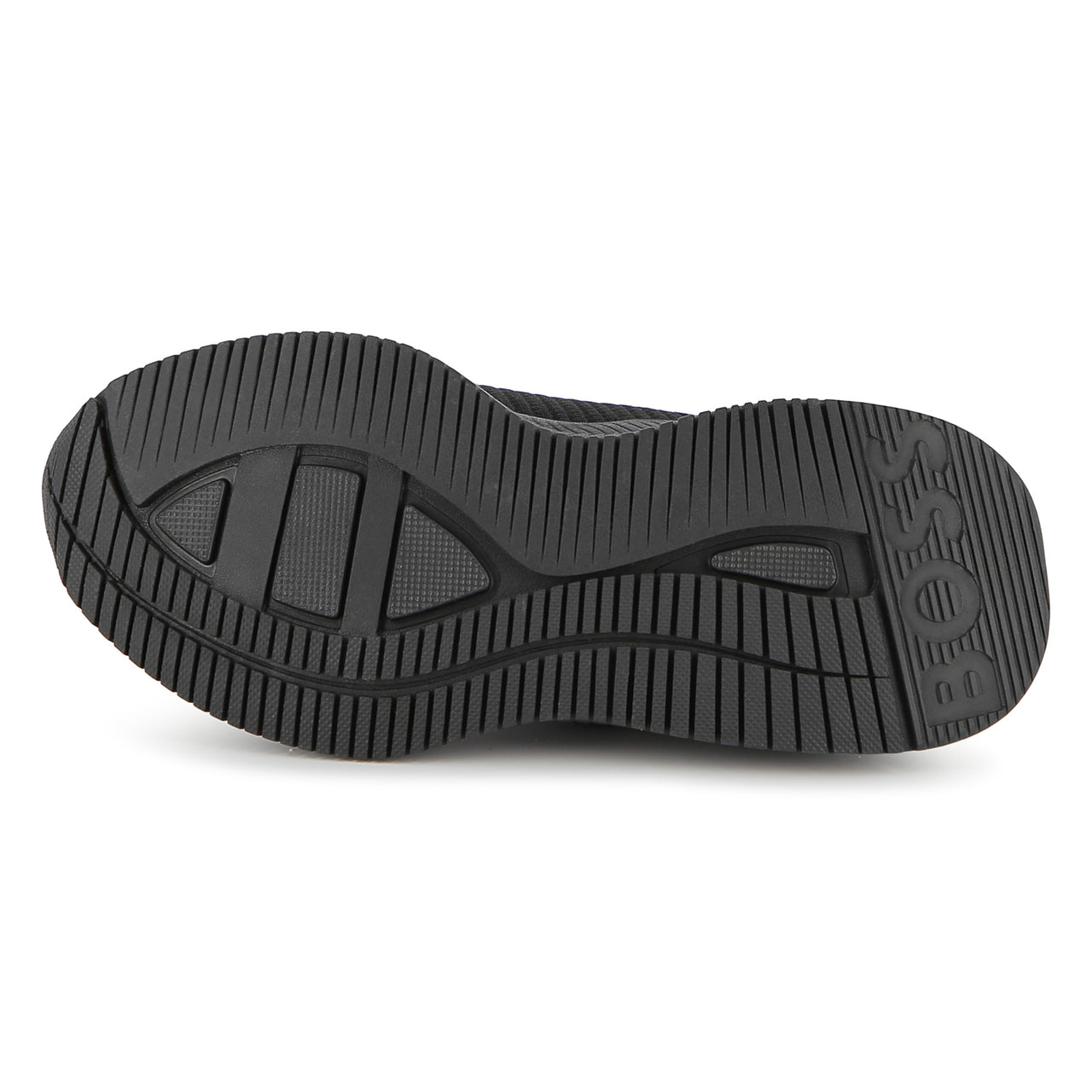 BOSS Tenis negros logo al tono