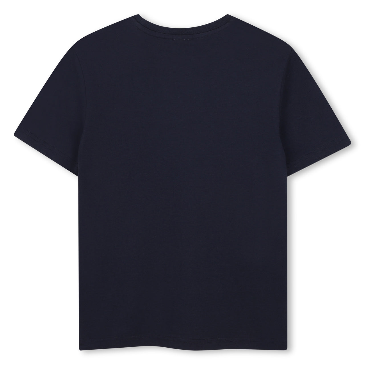 BOSS Playera para niño marino logo tonos beige