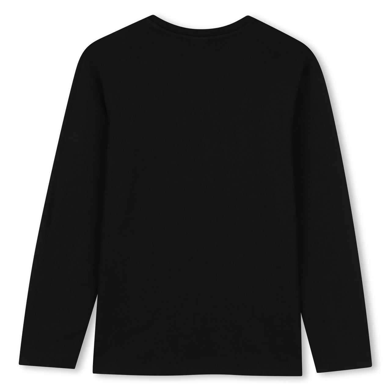 BOSS Playera para niño y teen clasica negra manga larga
