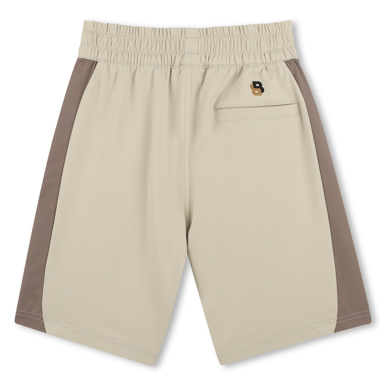 Boss Short para niño y teen tonos beige