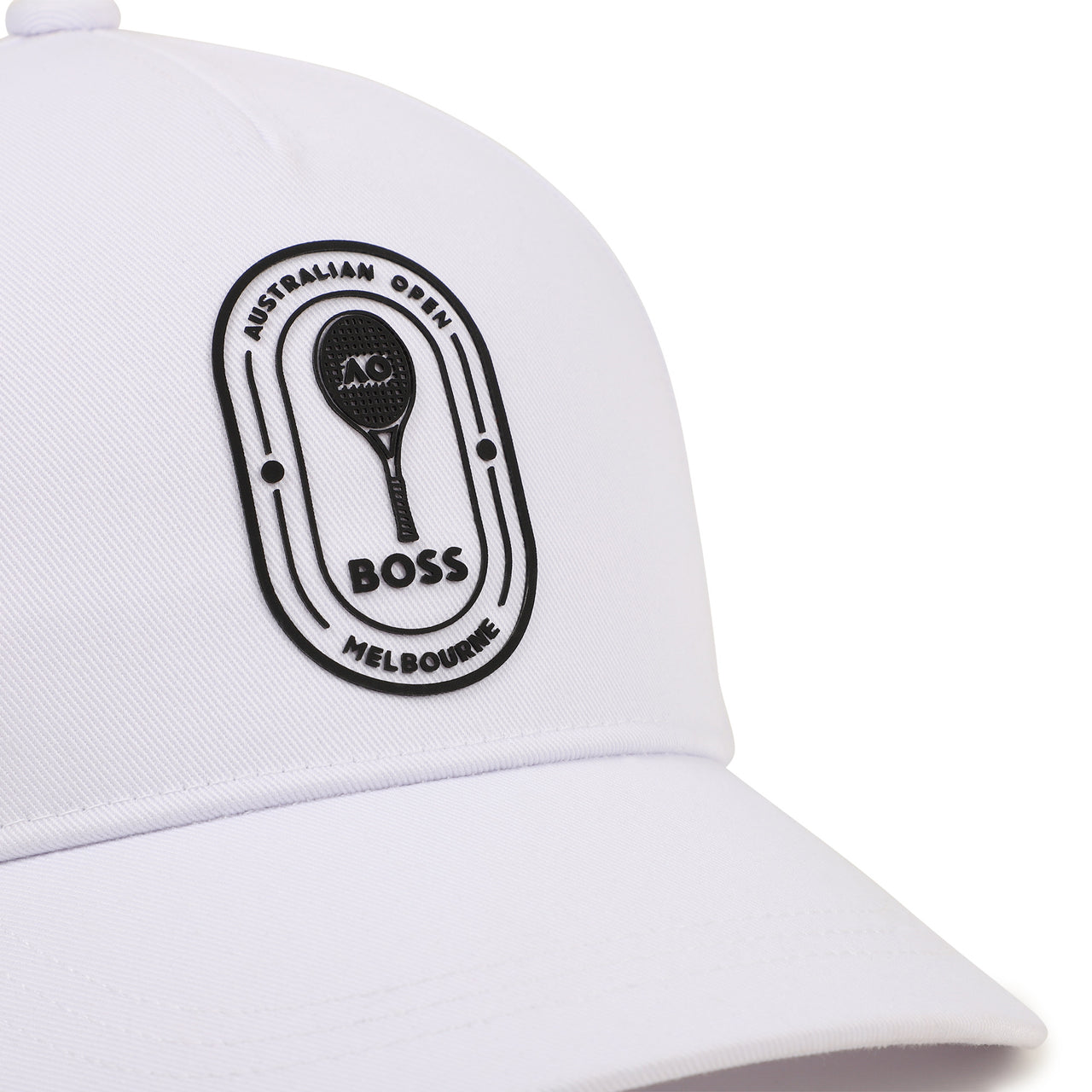 BOSS Gorra para niño Australian open blanca