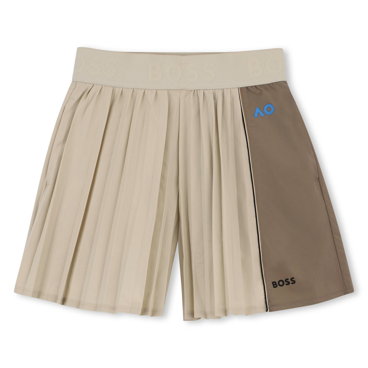 Boss Short para niña y teen tonos beige