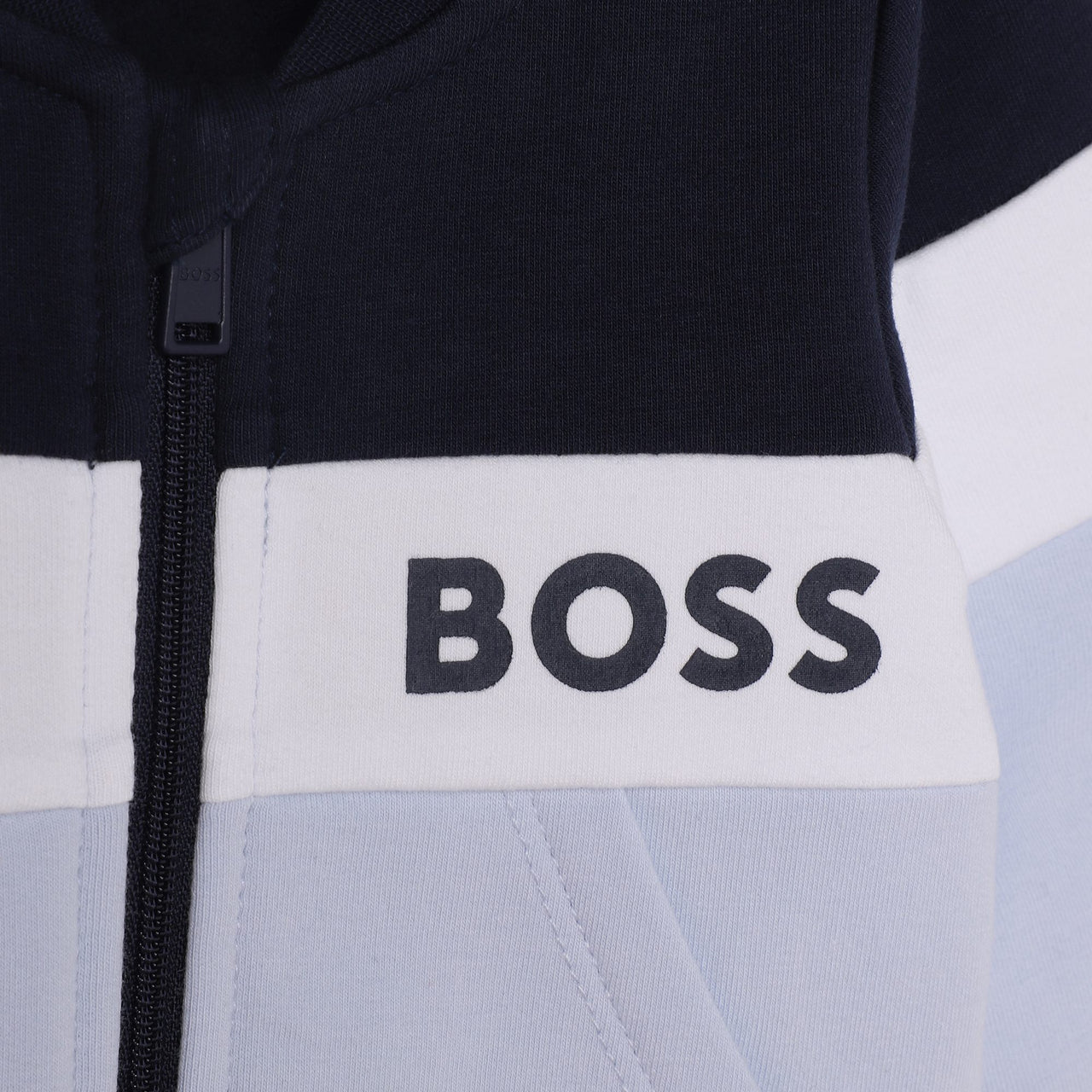 Set de pants BOSS azul para bebé