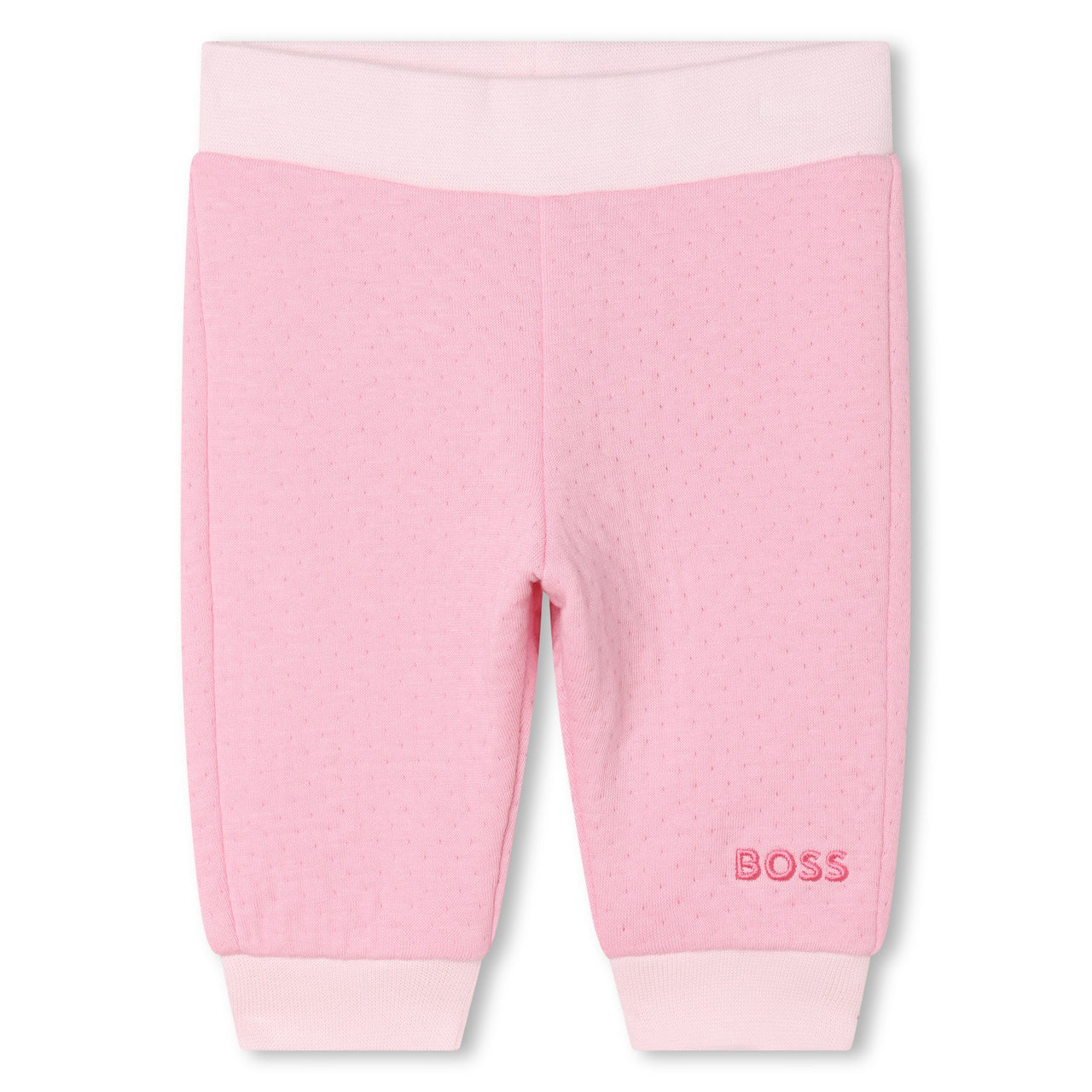 Set de pants BOSS rosa para bebé niña