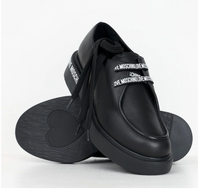 Thumbnail for Zapato para para Mujer MOSCHINO Negro agujetas