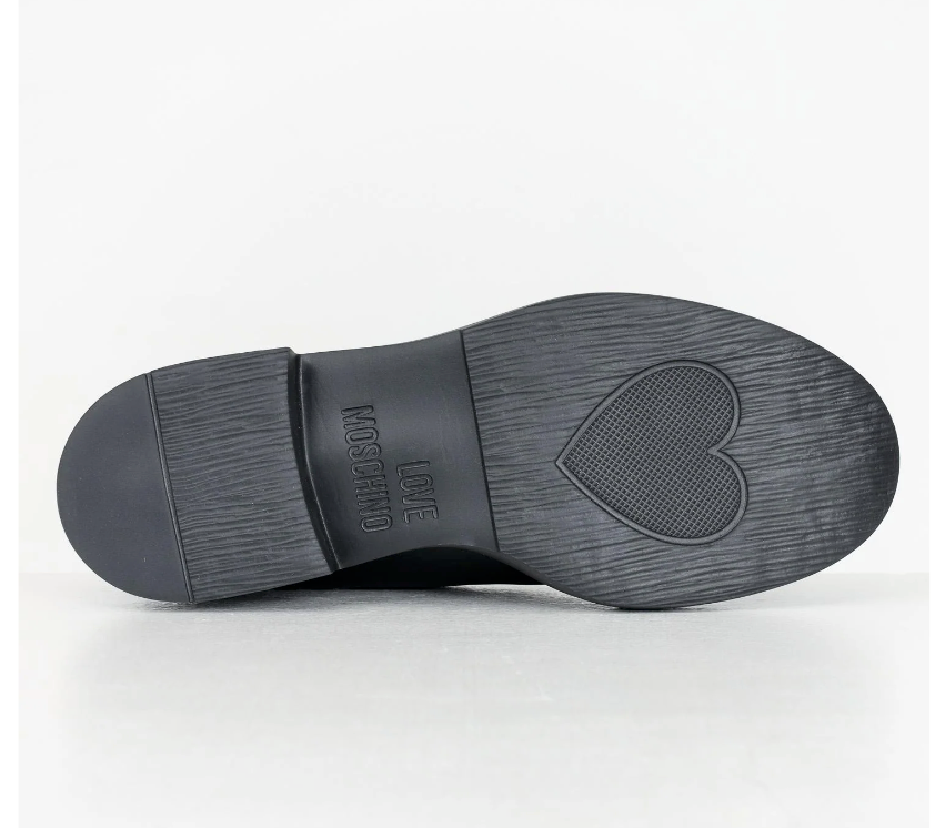 Zapato para para Mujer MOSCHINO Negro agujetas
