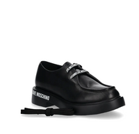 Thumbnail for Zapato para para Mujer MOSCHINO Negro agujetas
