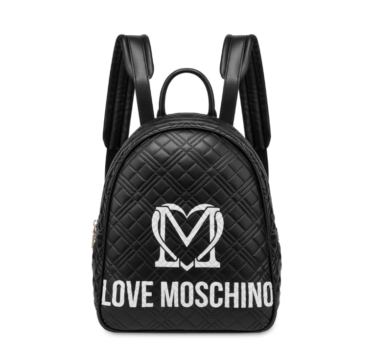 Bolsa para Mujer Moschino Negra tipo backpack