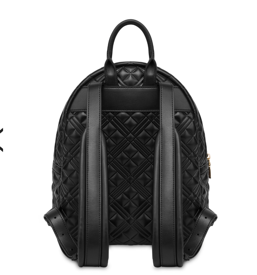 Bolsa para Mujer Moschino Negra tipo backpack