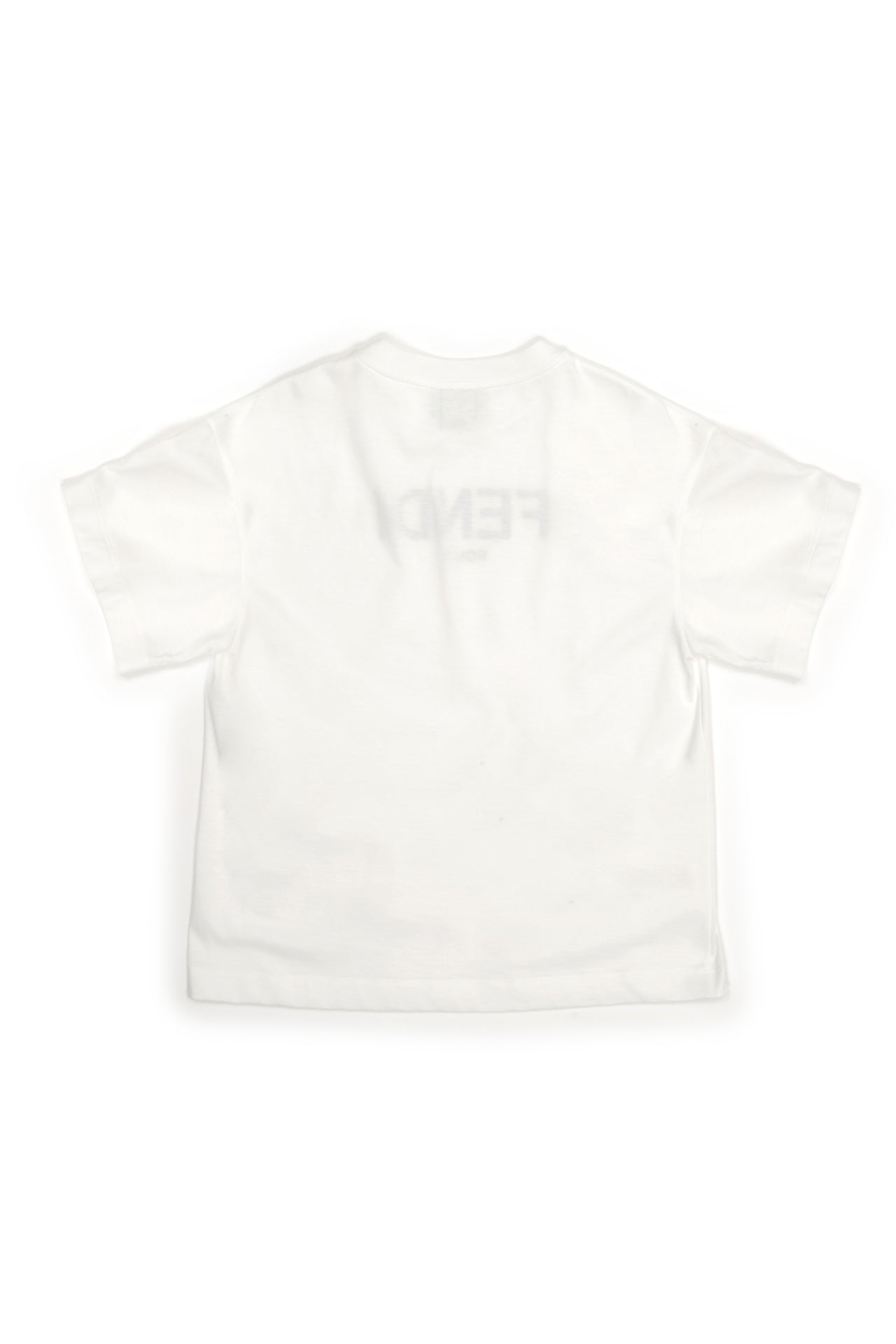 Playera FENDI para niños y Teens blanca