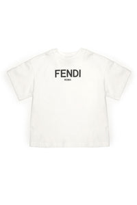 Thumbnail for Playera FENDI para niños y Teens blanca