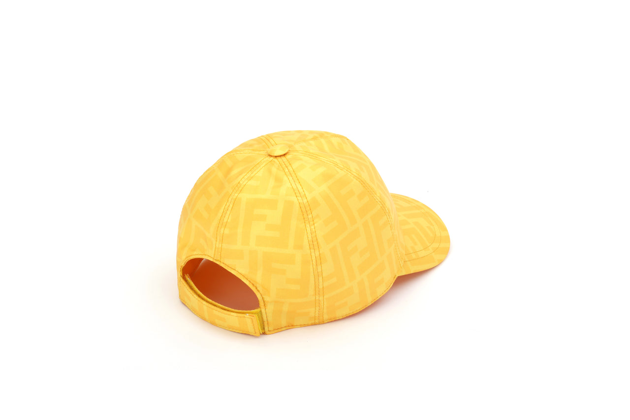 Gorra FENDI café para niños y adolescentes amarilla