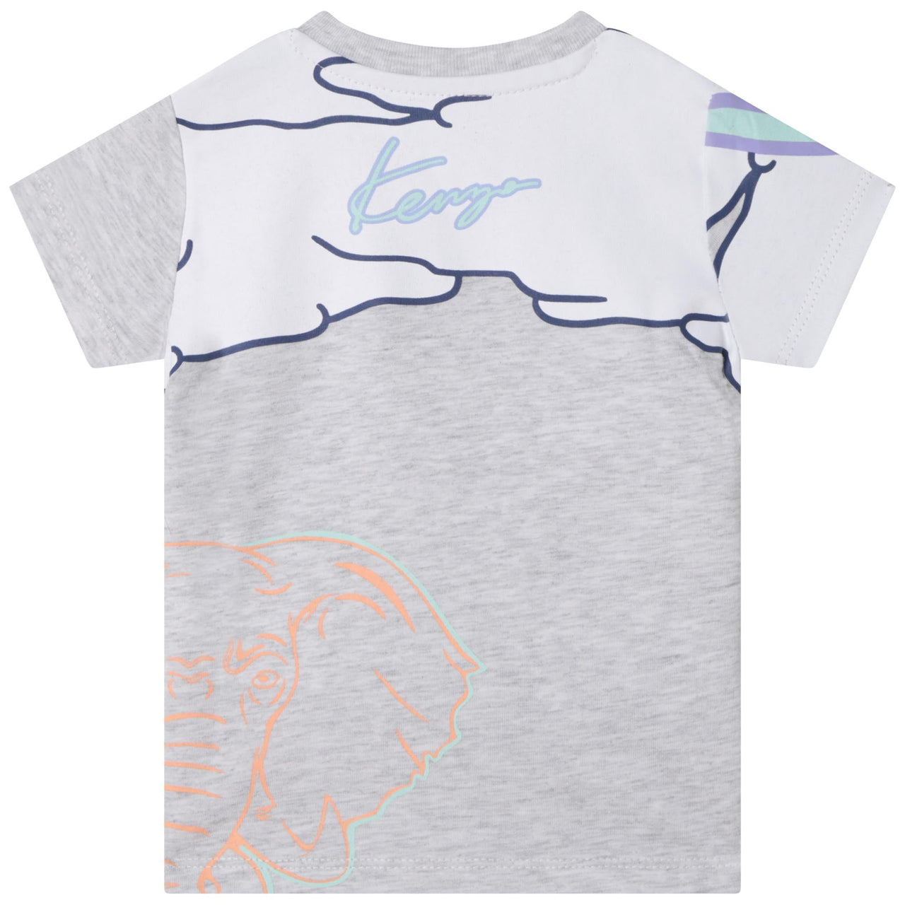 Playera KENZO gris para bebés