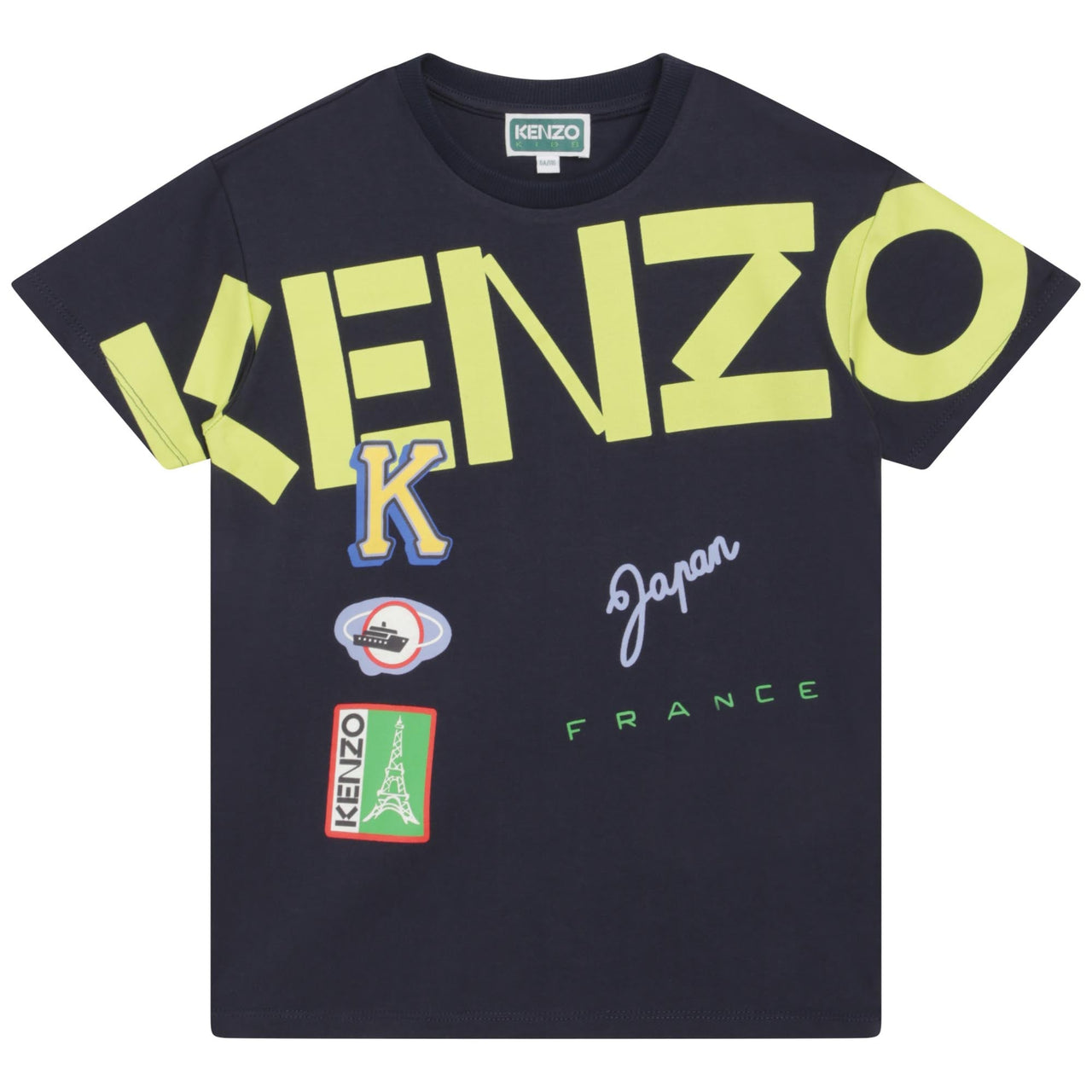 Playera KENZO azul para niños y adolescentes