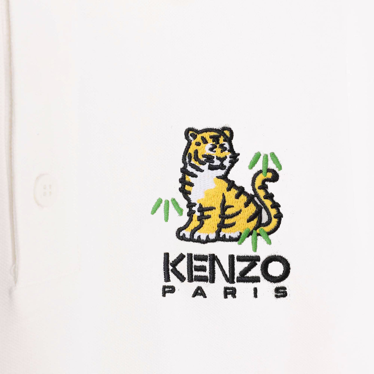 Polo KENZO blanca para niños