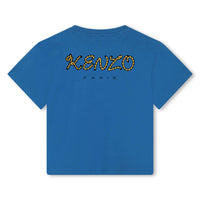 Thumbnail for Playera KENZO azul para niños