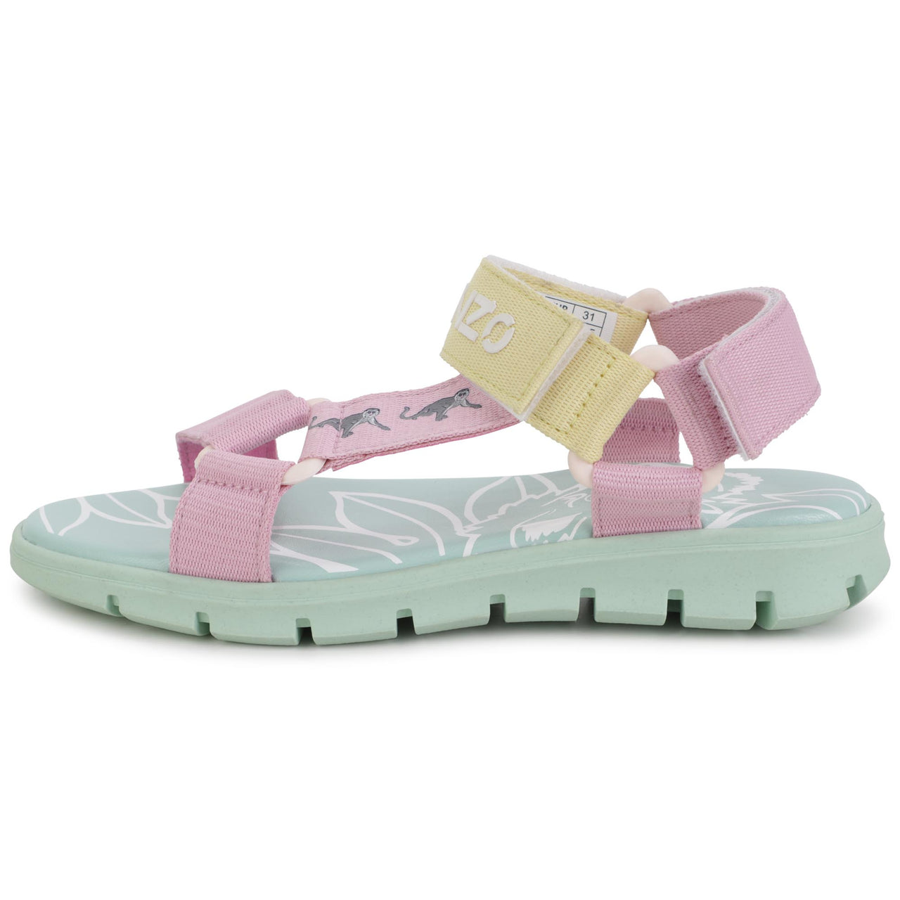 Sandalias KENZO rosa para niña