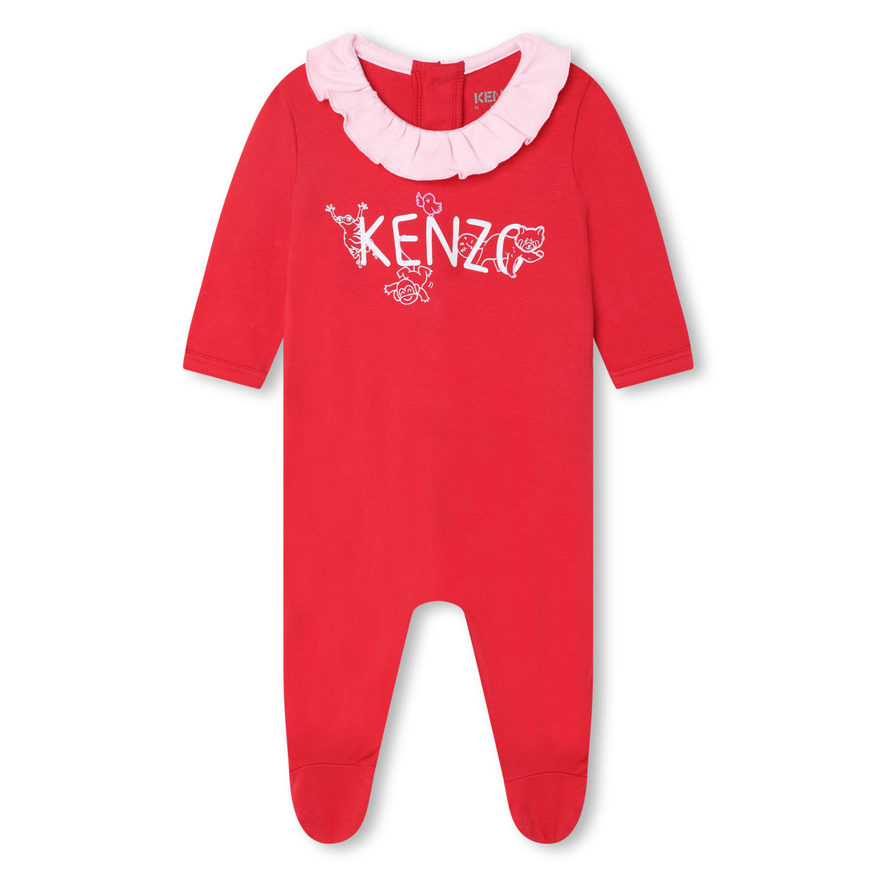 Mameluco KENZO rojo para bebés