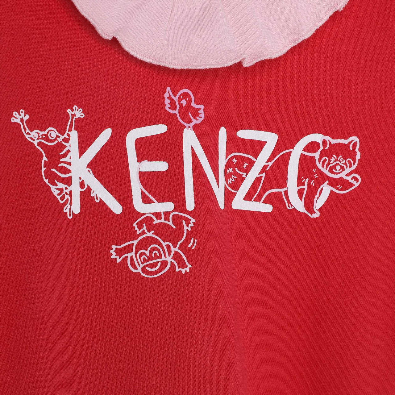 Mameluco KENZO rojo para bebés