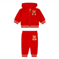 Thumbnail for Set de pants MOSCHINO rojo para bebés