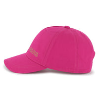 Thumbnail for MICHAEL KORS Gorra para niña y adolescente fiusha logo en oro foil