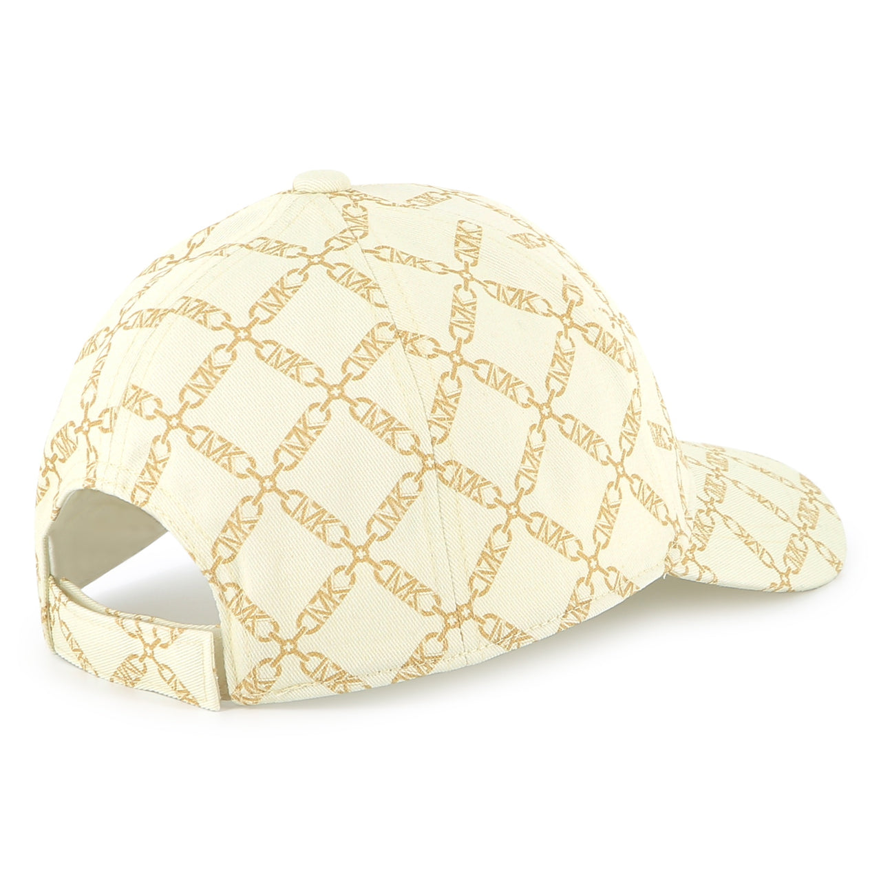 MICHAEL KORS Gorra para niña y adolescente hueso en oro foil