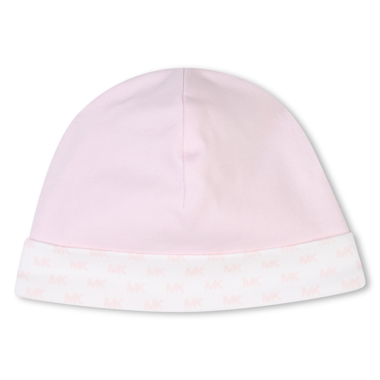MICHAEL KORS mameluco en set con gorro y babero para bebe para niña rosa