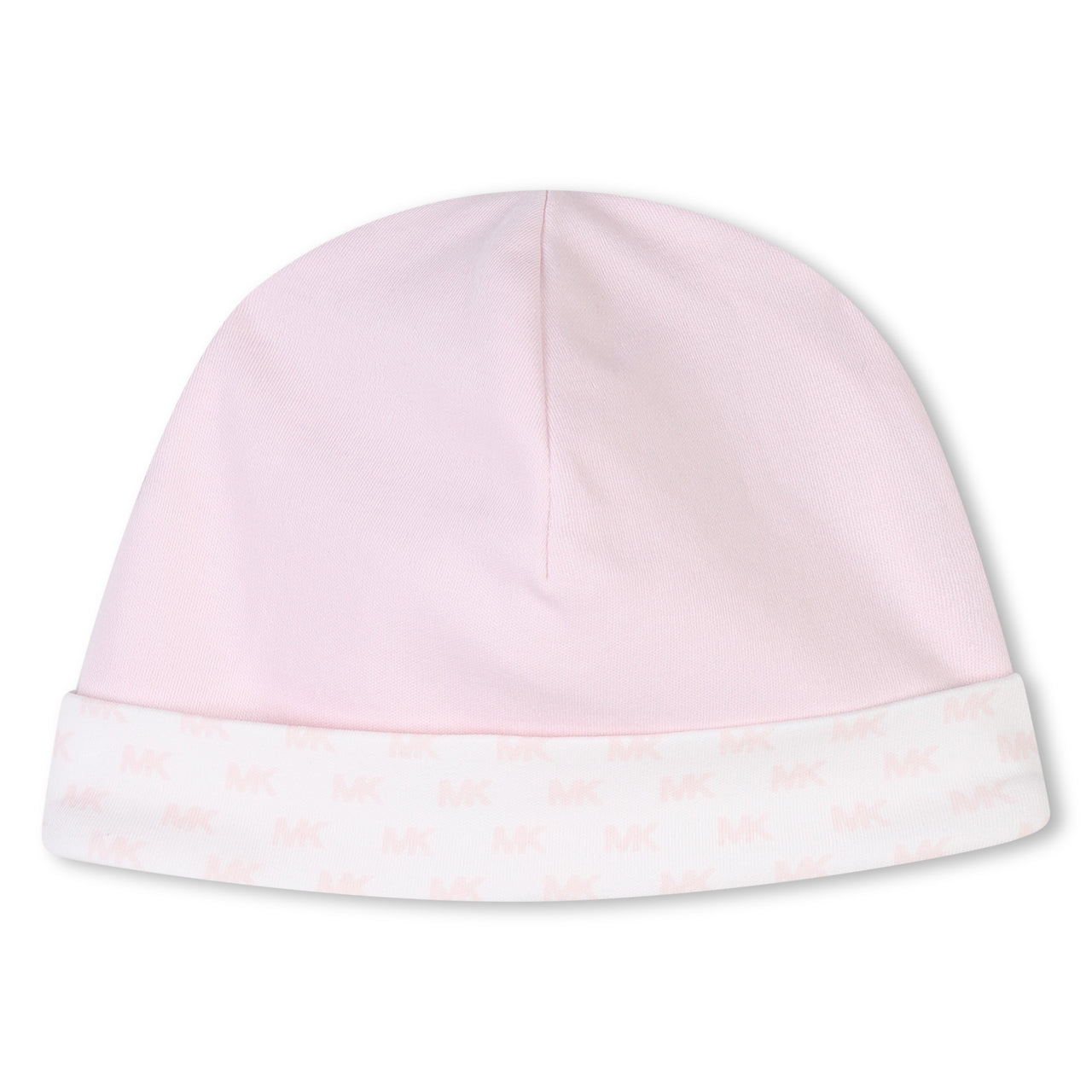 MICHAEL KORS mameluco en set con gorro y babero para bebe para niña rosa