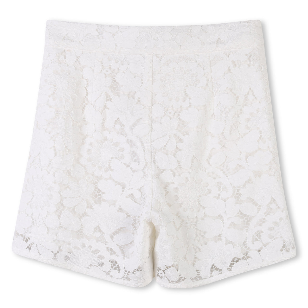 MICHAEL KORS Short para niña y adolescente blanco encaje