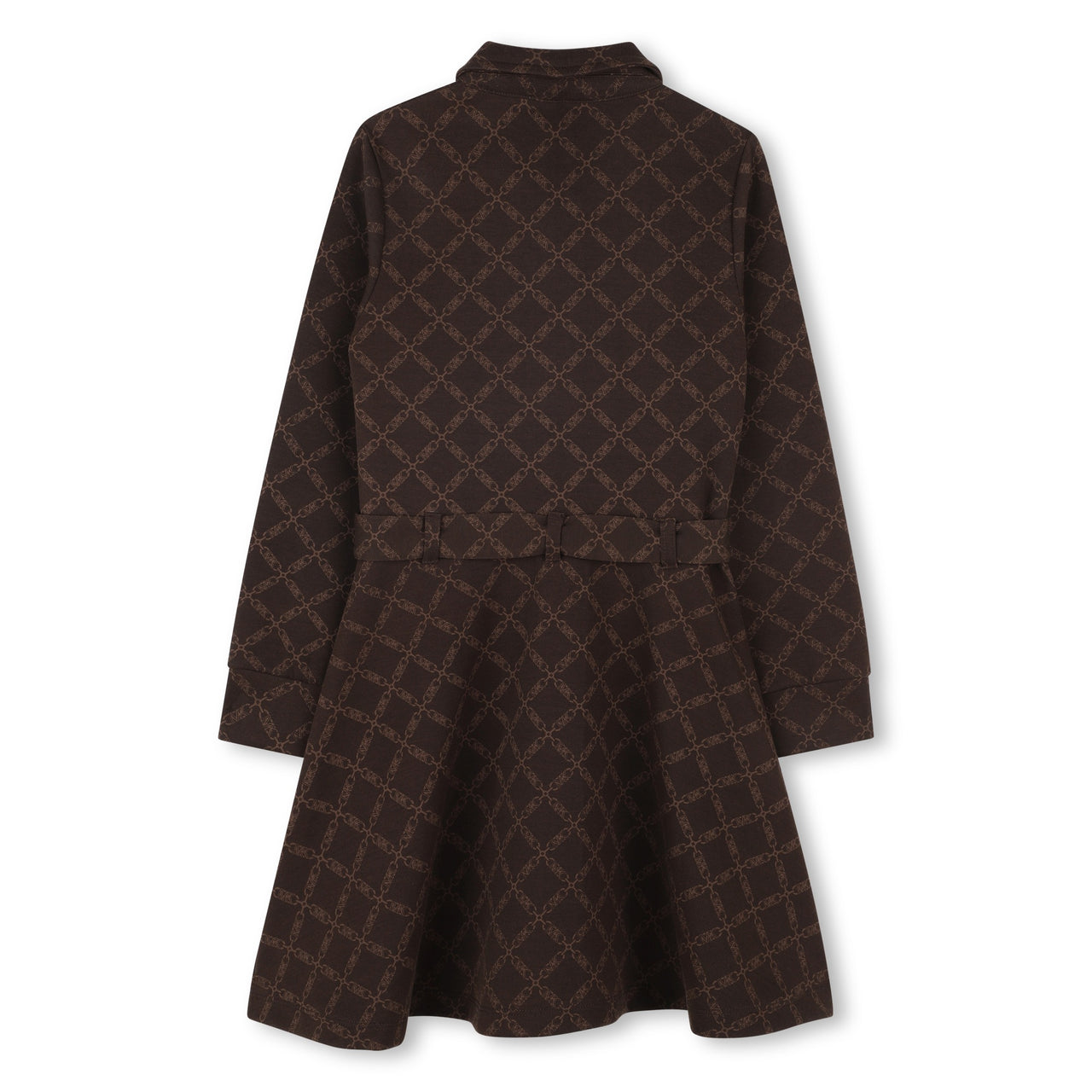 Michael Kors Vestido para niña y teen café all over print