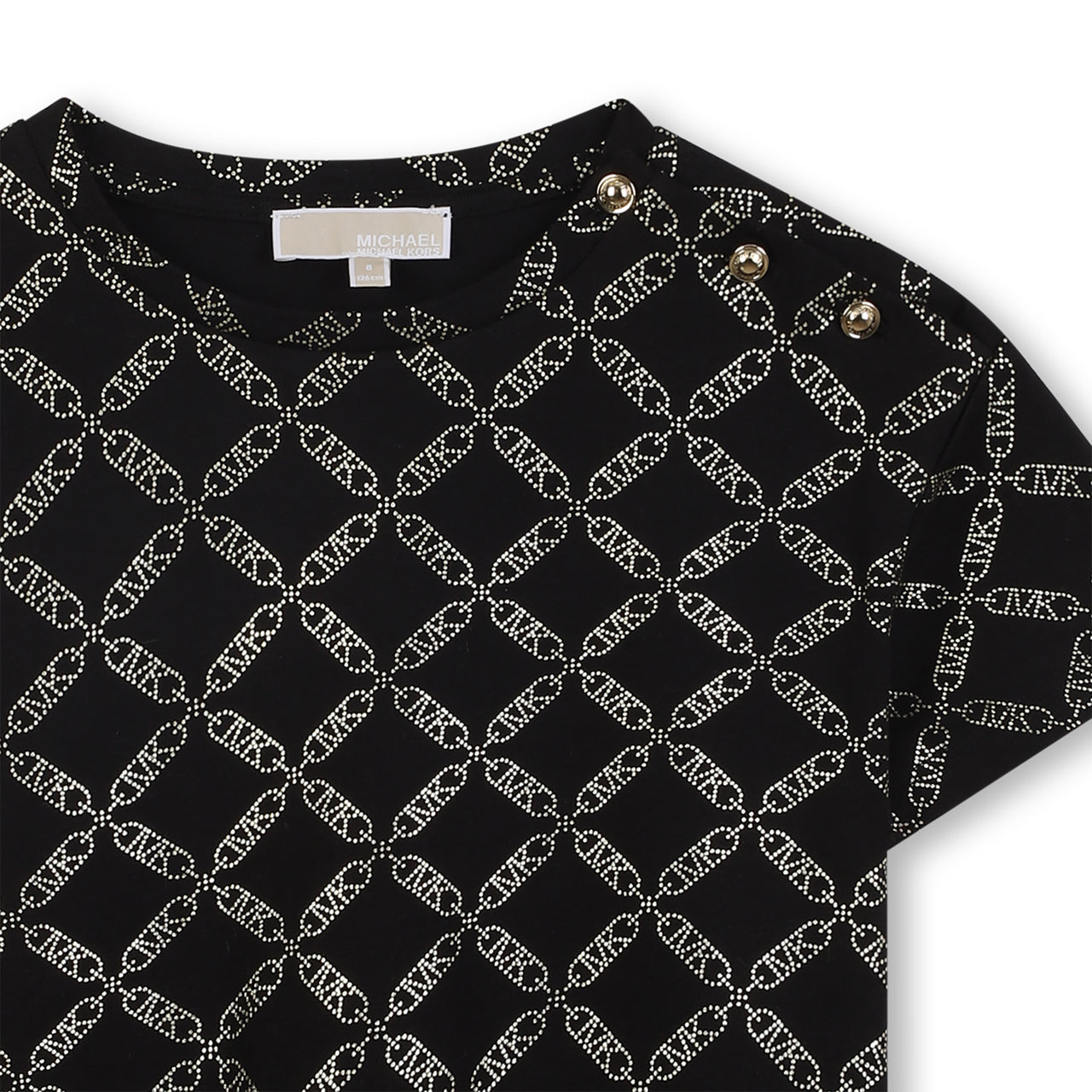 Michael Kors Playera para niña y teen all over print