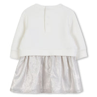 Thumbnail for Michael Kors Vestido para bebe niña tonos dorados