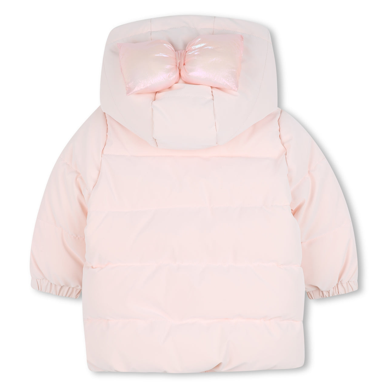 Billieblush Chamarra para bebe rosa con capucha