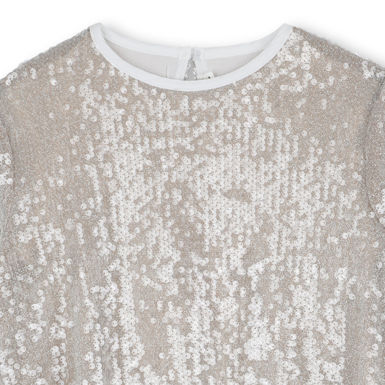 Billieblush Vestido elegante para niña y teen en tonos dorados